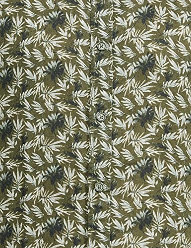 Image of Marks & Spencer Men's Regular (Shirt Khaki Mix 3XL)