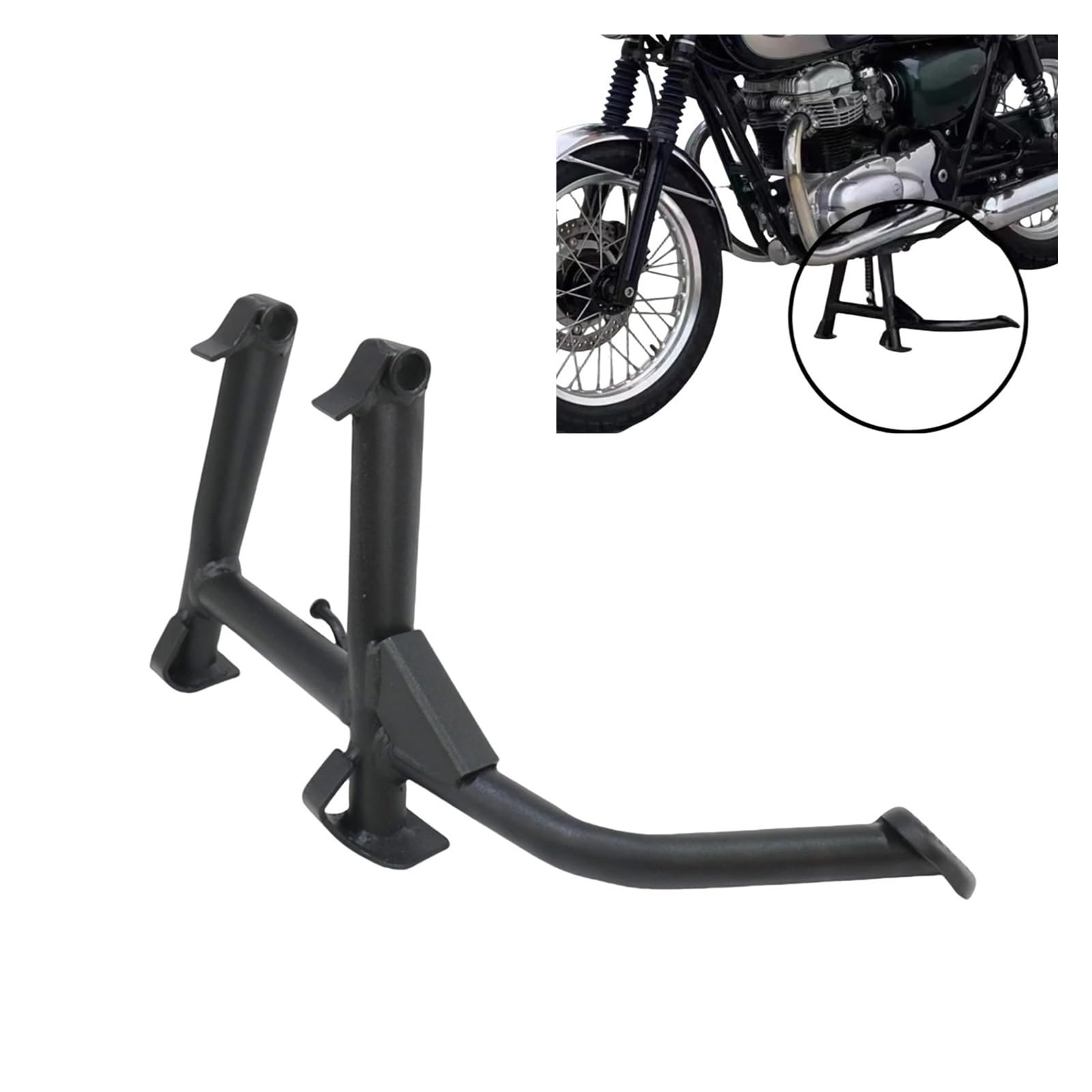 Caballete Lateral Moto Para Soporte Central De Motocicleta W400 W650 W800