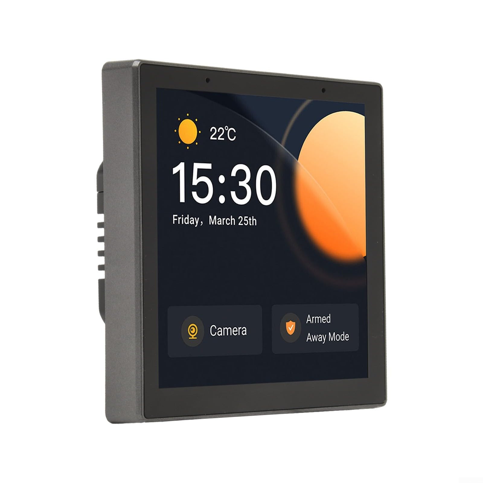 per Sonoff NSPanel Pro Smart Home Pannello di controllo con per zigbee per gateway, hub touch screen Wi-Fi per gestione dei dispositivi, scene e sorveglianza della fotocamera, nero (bianco)