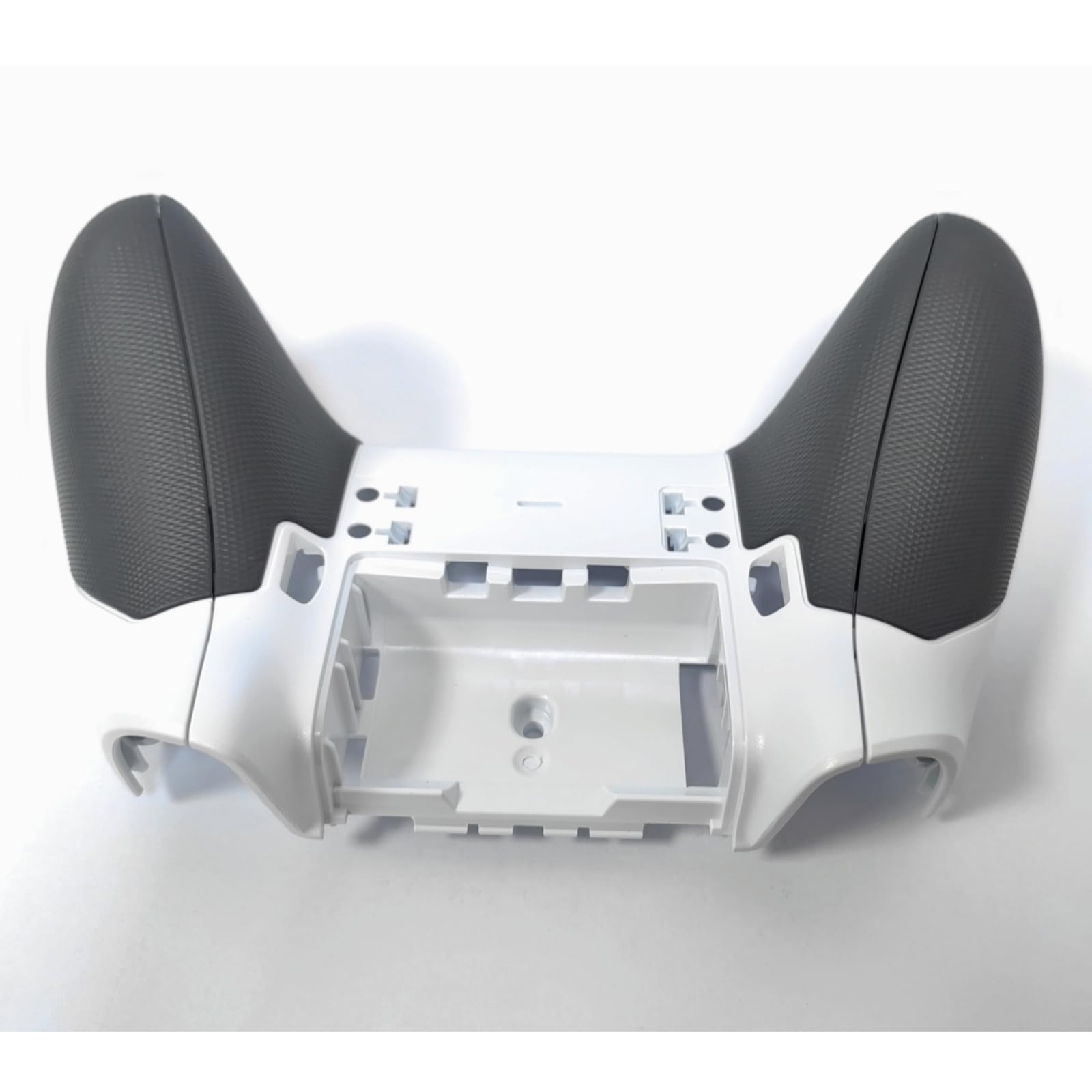 Guscio di Ricambio per Xbox One Elite Controller, Bianco, Custodia Faceplate e Guscio Posteriore Sponde Laterali Pulsante di Attivazione Baffle Kit Accessori