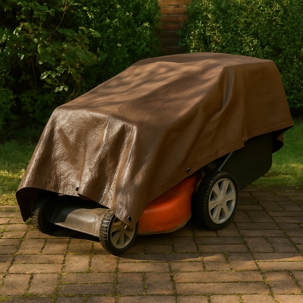 TERRE JARDIN Lona de Protección Exterior Polietileno 140 g/m² - Lona Multiusos Anti UV - Lona Leña, Cubierta Resistente para Jardín