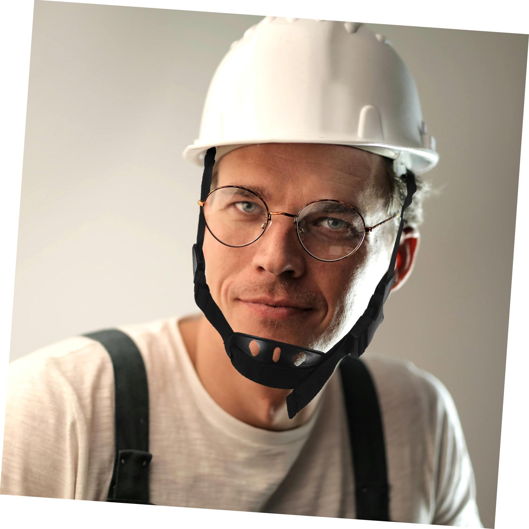 jojofuny Correa para Casco Certificado Sombrero de construcción no Chin Strap Correa de Barbilla Cinturones para Hombre Correa para la Barbilla del Casco Correa de Casco poliéster