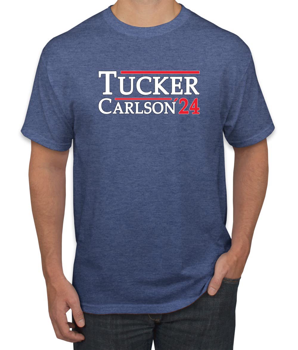 Wild BobbyTucker Carlson '24 2024 President Elections Political Men's T-Shirt