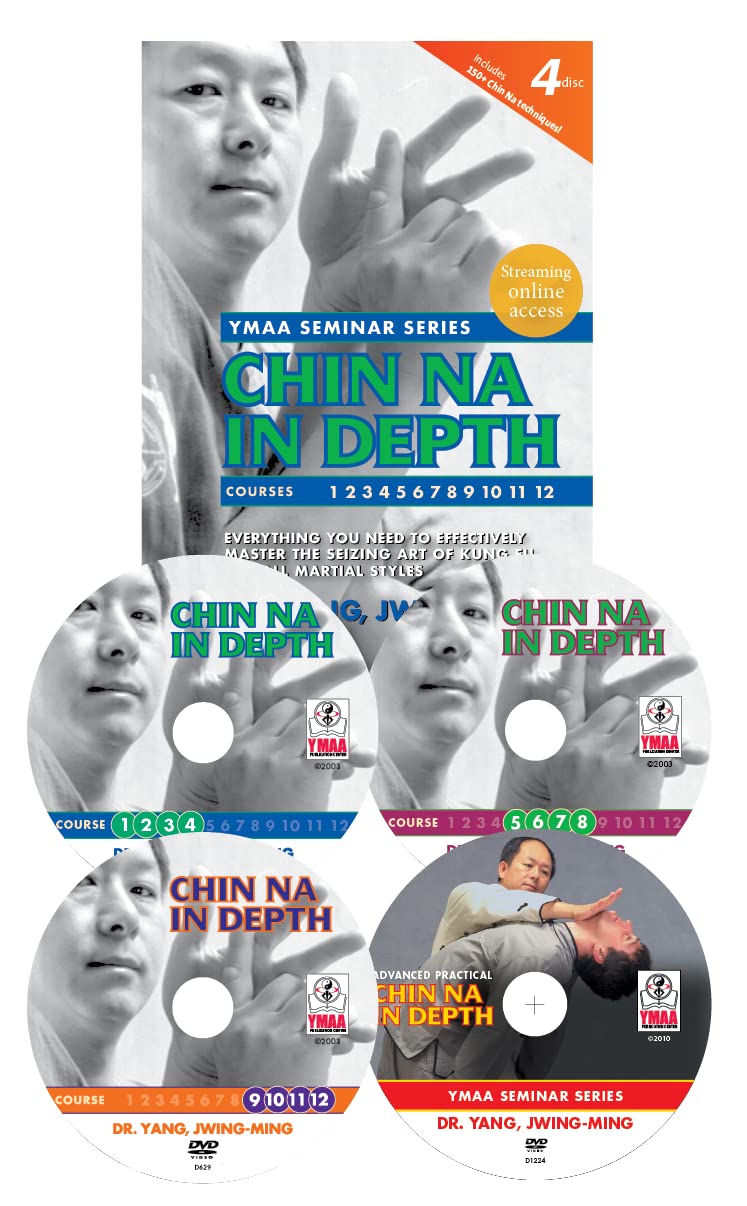 Chin Na In Depth Complete Collection 4-DVD (YMAA Chin Na Joint Locks) Dr. Yang, Jwing-Ming **Chinese Kung Fu Bestseller**