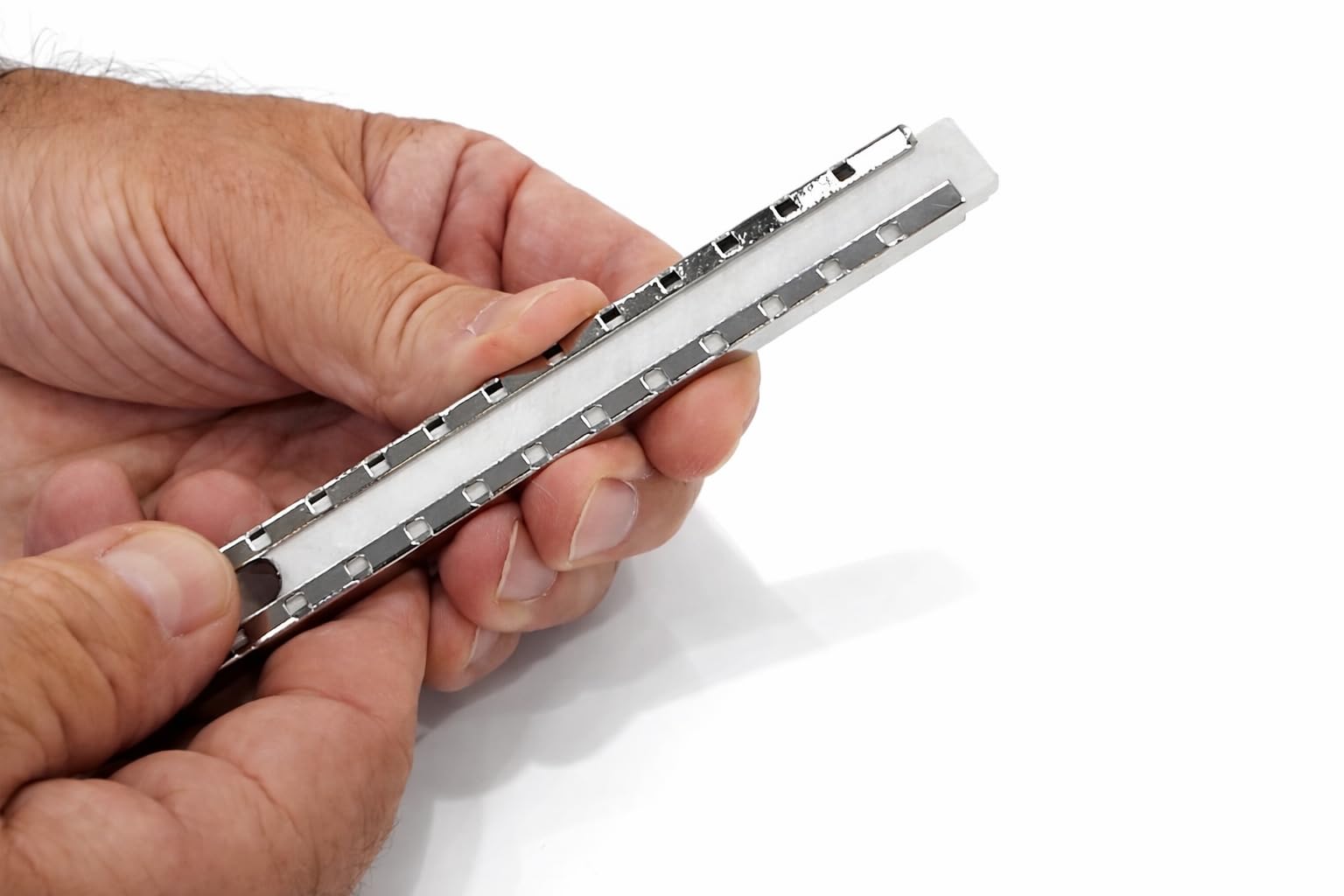 Tech Team Metal Soapstone Holder Pen – Fits 125 × 12.7 × 5mm Soapstone Refills – Heavy-Duty Welding Marker with Locking Adjustment & Pocket Clip for Fabrication, Cutting, and Machining — Amazon image 2