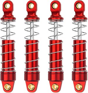 Alloy Machined Heavy-Duty Shocks (4) for Traxxas 1/18 TRX-4M Crawler
