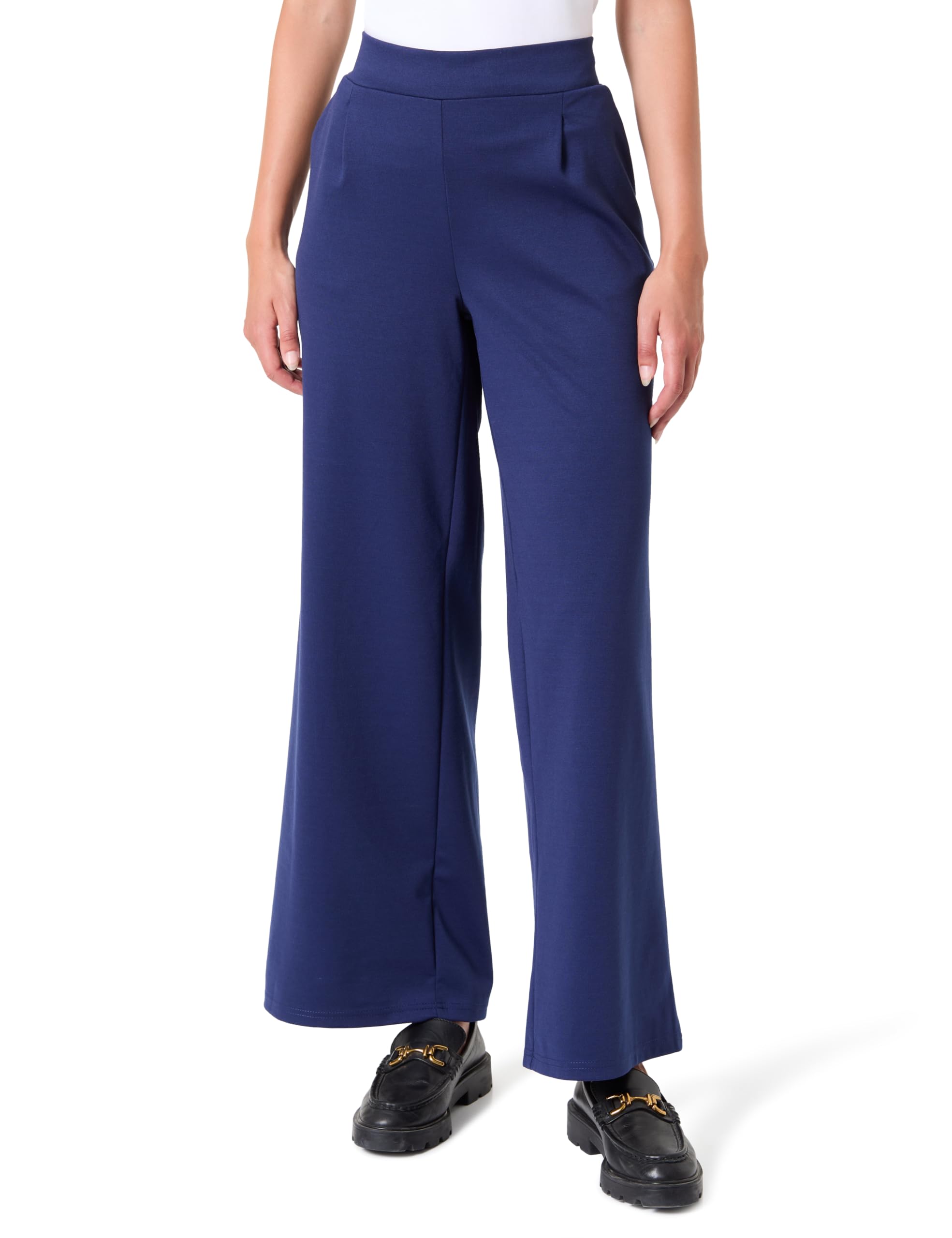 ICHI Damen Lässige Business-Hose Ihkate Sus Long Wide Pa2