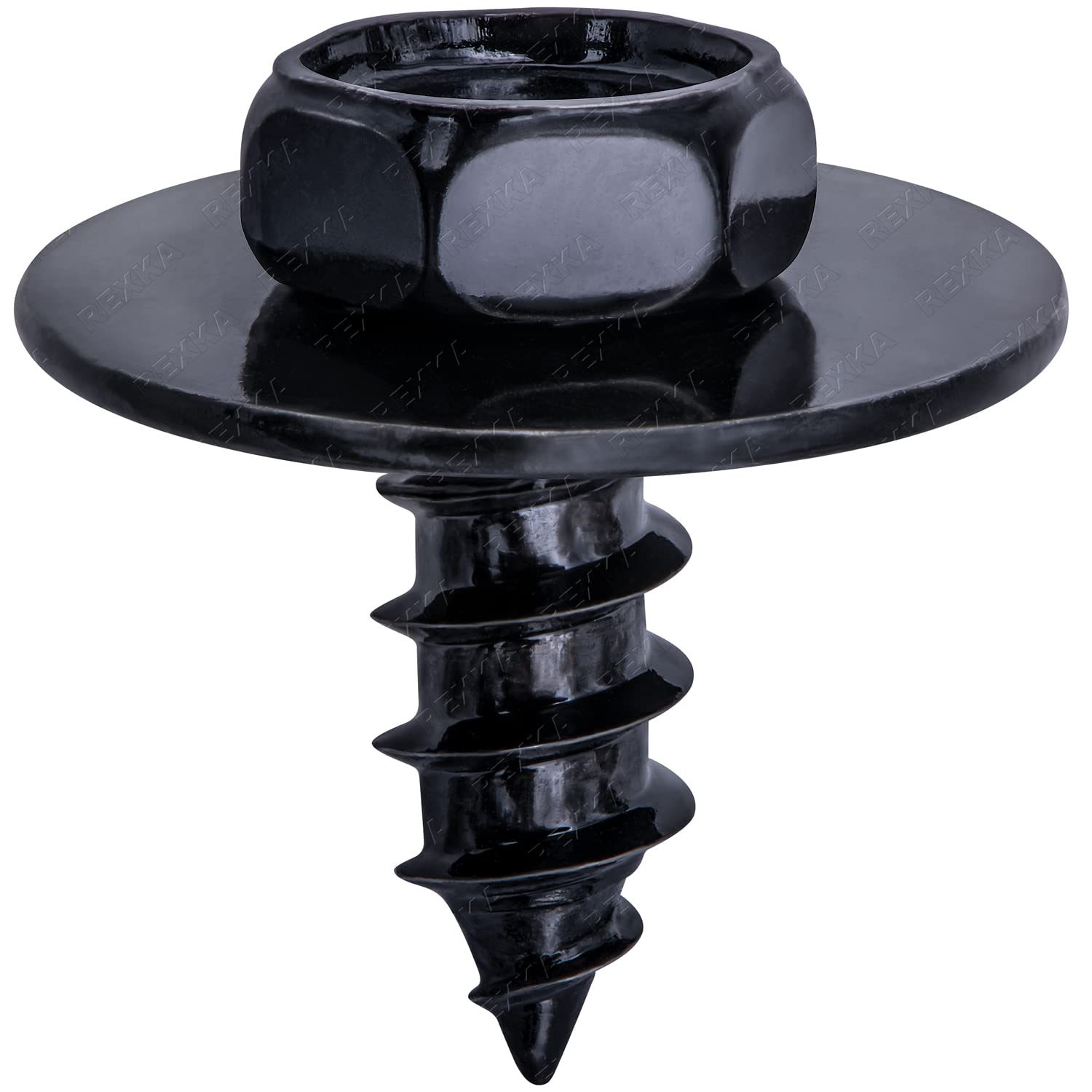 Rexka 30pcs Fender Liner Under Cover Screw Bolt Compatible with 90159-60496 Toyota Lexus