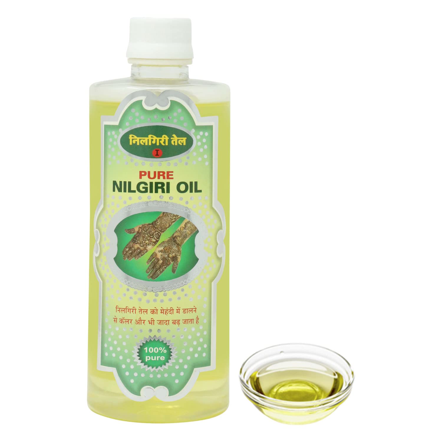 AFRIN Henna Mahendi Pure Nilgiri Oil (Eculaptus) For Making Mahendi cones - 500 ml-image-22