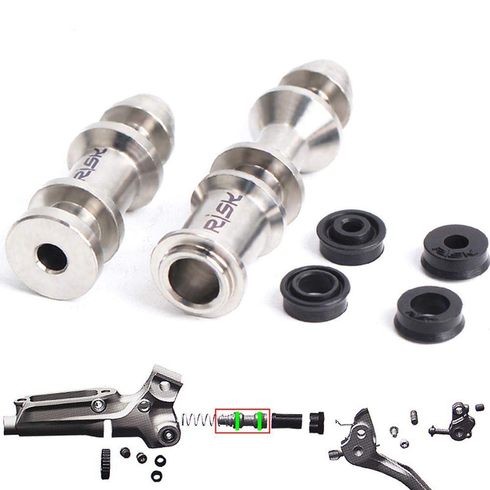 1 pezzo lega di titanio pistone freno pistone leva freno parte di riparazione per SRAM AVID Level DB5 serie guida RE R parti della bicicletta RS TL T RSC