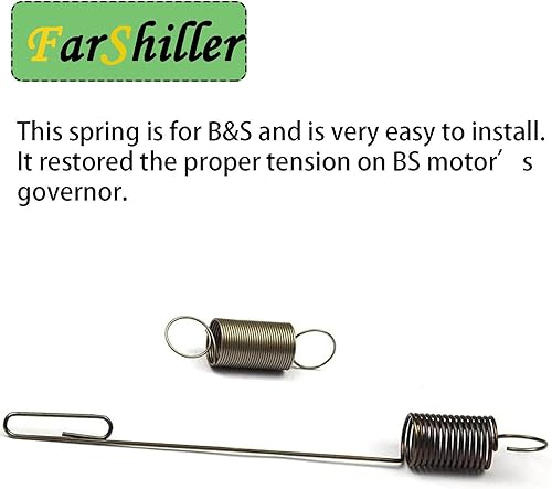 Miniatura 4 de 699056 790849 (2Pack) Muelle de gobernador de paletas de aire para motores B&amp;S Fix The Choke en cortacésped Troy-bilt &amp; Craftsman &amp; Toro Recycler