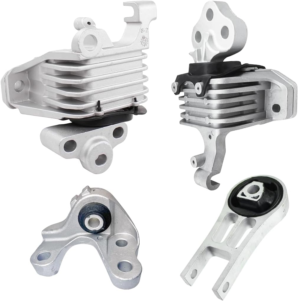 Venborix 4PCS Engine Motor Mount and Transmission Mount Set (Automatic Transmission) Fit for Jeep Cherokee 3.2L 2014-2022 68192832AC, 68353710AC,68172350AC,68164710AE