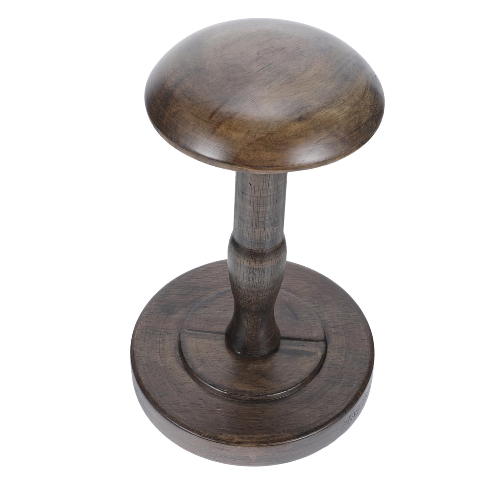 Zerodeko Expositor de Sombreros de Madera para Mesa, Soporte Cúpula Café