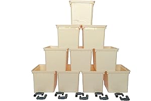 Dutch Bucket 10 Pack - Improve Nutrient Film Technique (NFT) for Optimal Hydroponic System