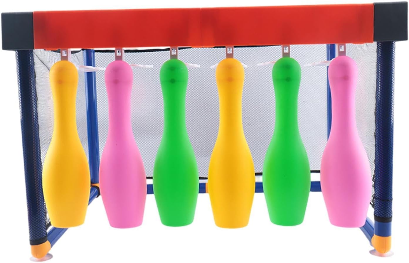 2 in 1 Kids Bowling Set Soccer Ball, Interactive Toy Family Game, Indoor Toys for Park Gathering Boys Girls Activities Yard