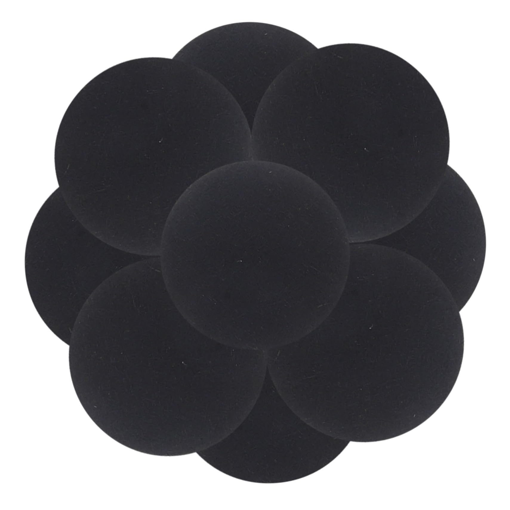 Operitacx 2000 Pièces Patch De Points Ondulés Matériaux De Bricolage Faits à La Main Fournitures De Bricolage Fournitures De Coiffure Matériel De Feutre Black
