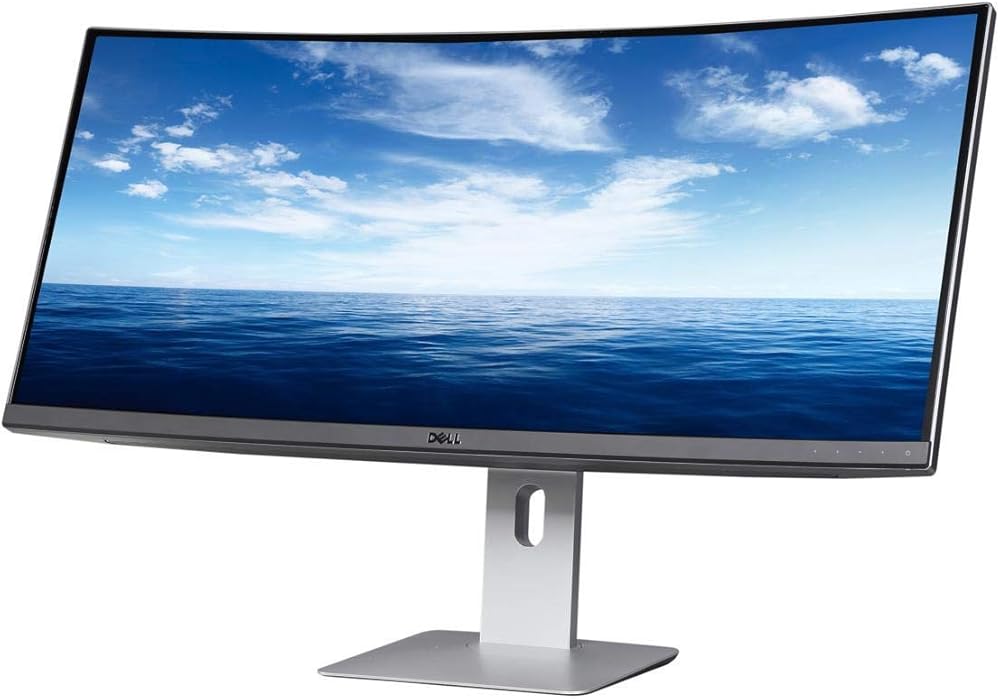 Dell Ultrasharp 34-Inch WQHD (3440x1440) Curved IPS USB-C Monitor - View 1
