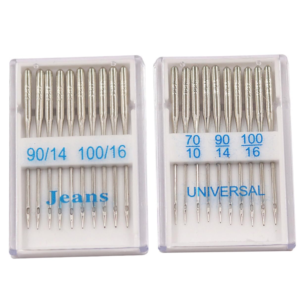 NUOBESTY Lot De 200 Aiguilles Droites Pour Quilting Et Couture Plates