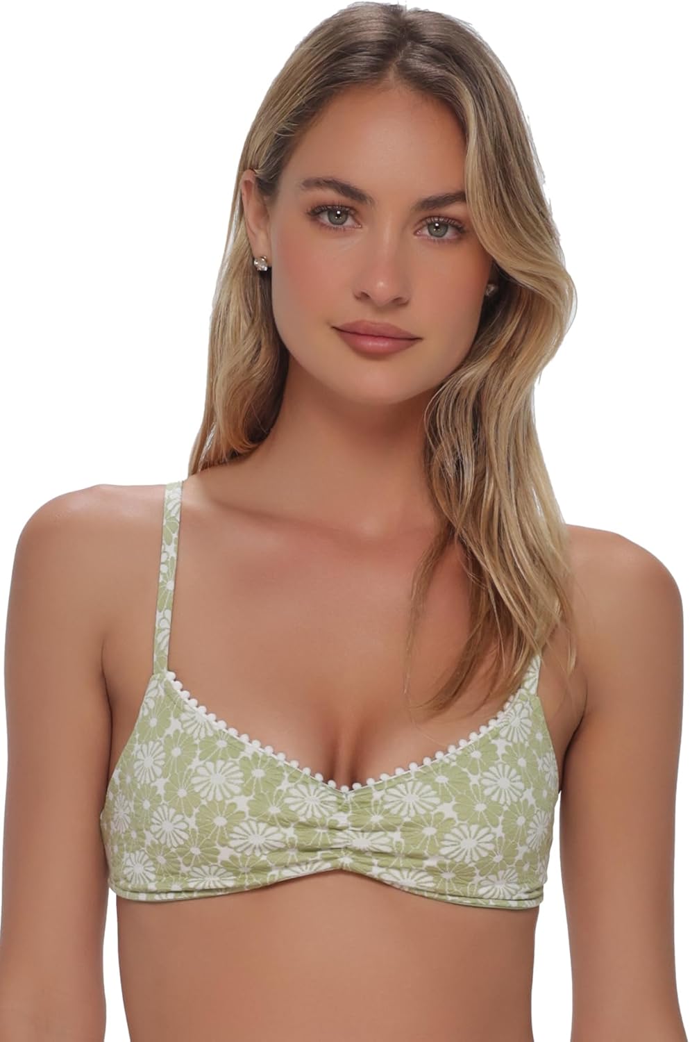 Swim Systems Pom Pom Sylvia Bralette Women's Swimsuit Bikini Top