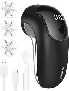 Lint Dragon Electric Portable Rechargeable Lint Remover for Clothing, 3 Height Settings, LED Display for Clothing, Sofa, Carpet, Textiles, Blankets, Upholstery