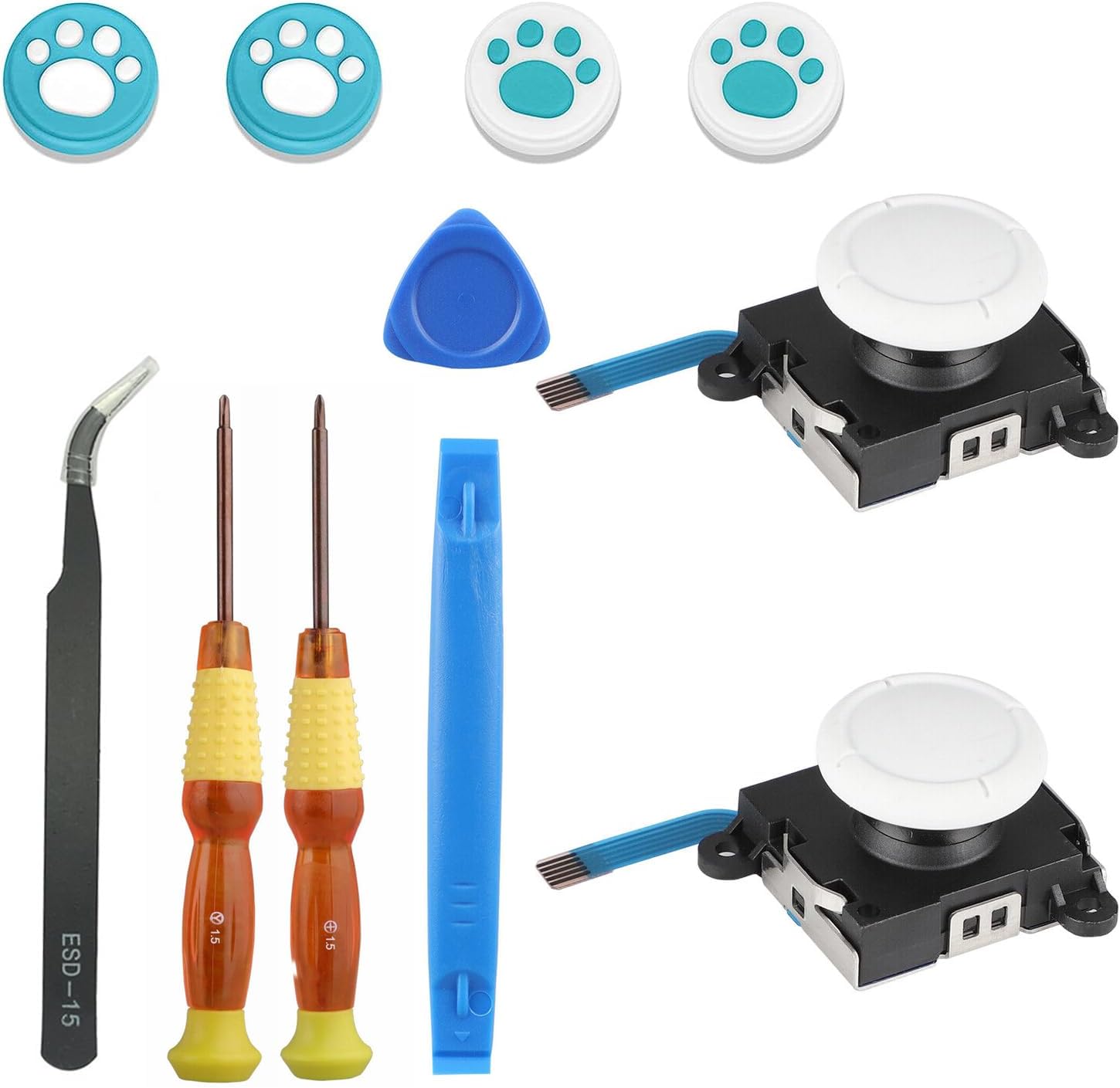 2pcs Replacement Joystick for Switch lite, Joy Con