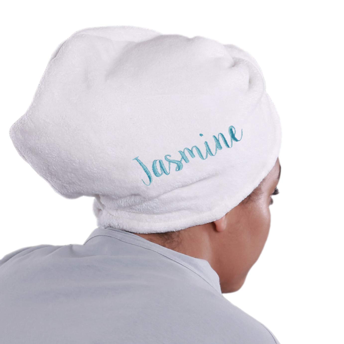 Duncan Stewart Microfibre Hair Turban Small White