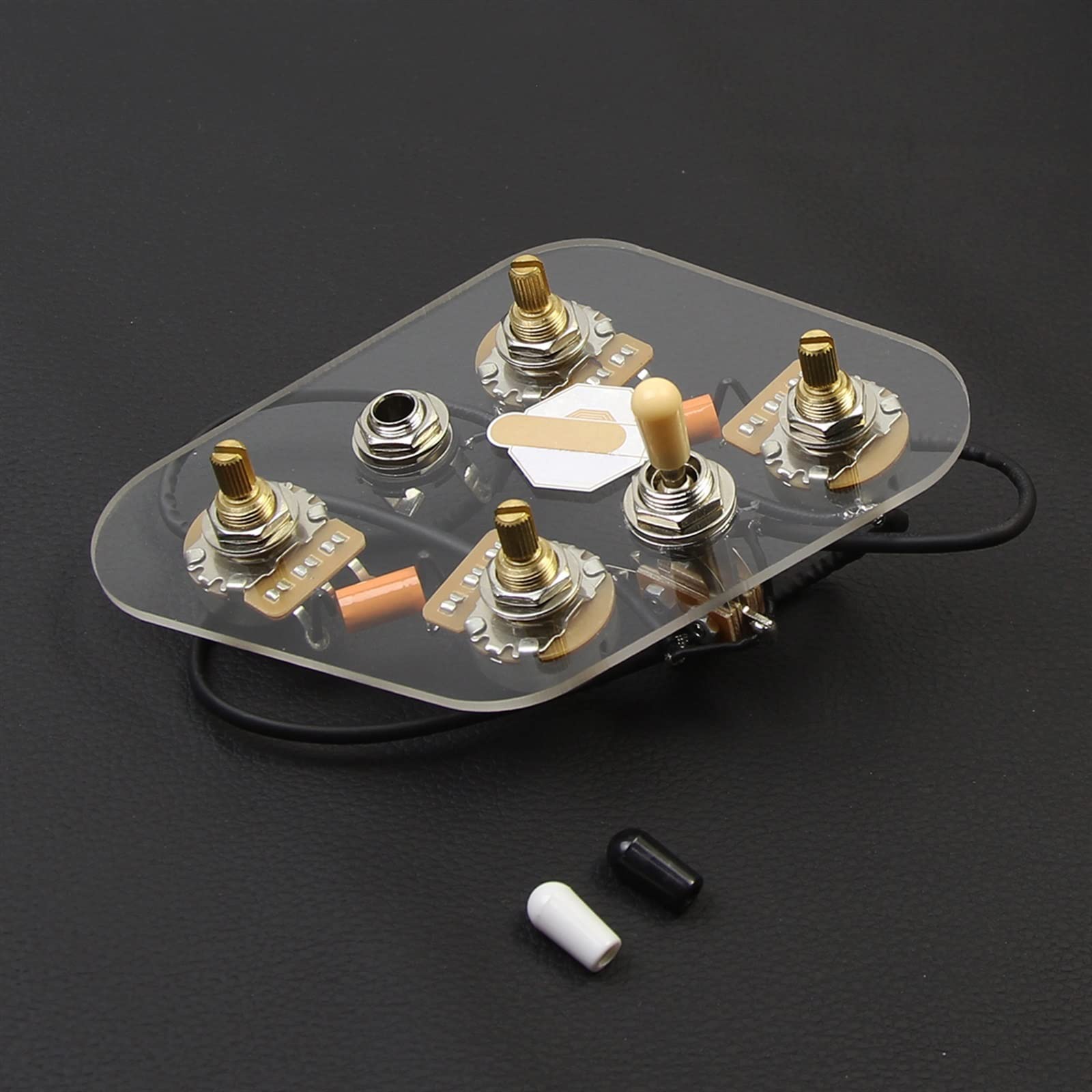 ギタトレ用品 Amazon.co.jp: 配線済み 2T2V エレキギター配線ハーネスキット 3