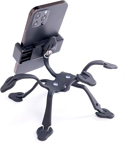 Miniatura 8 de WixGear Trípode de pulpo para teléfono celular, soporte universal para teléfono inteligente, trípode de pulpo, 8 patas para todos los teléfonos