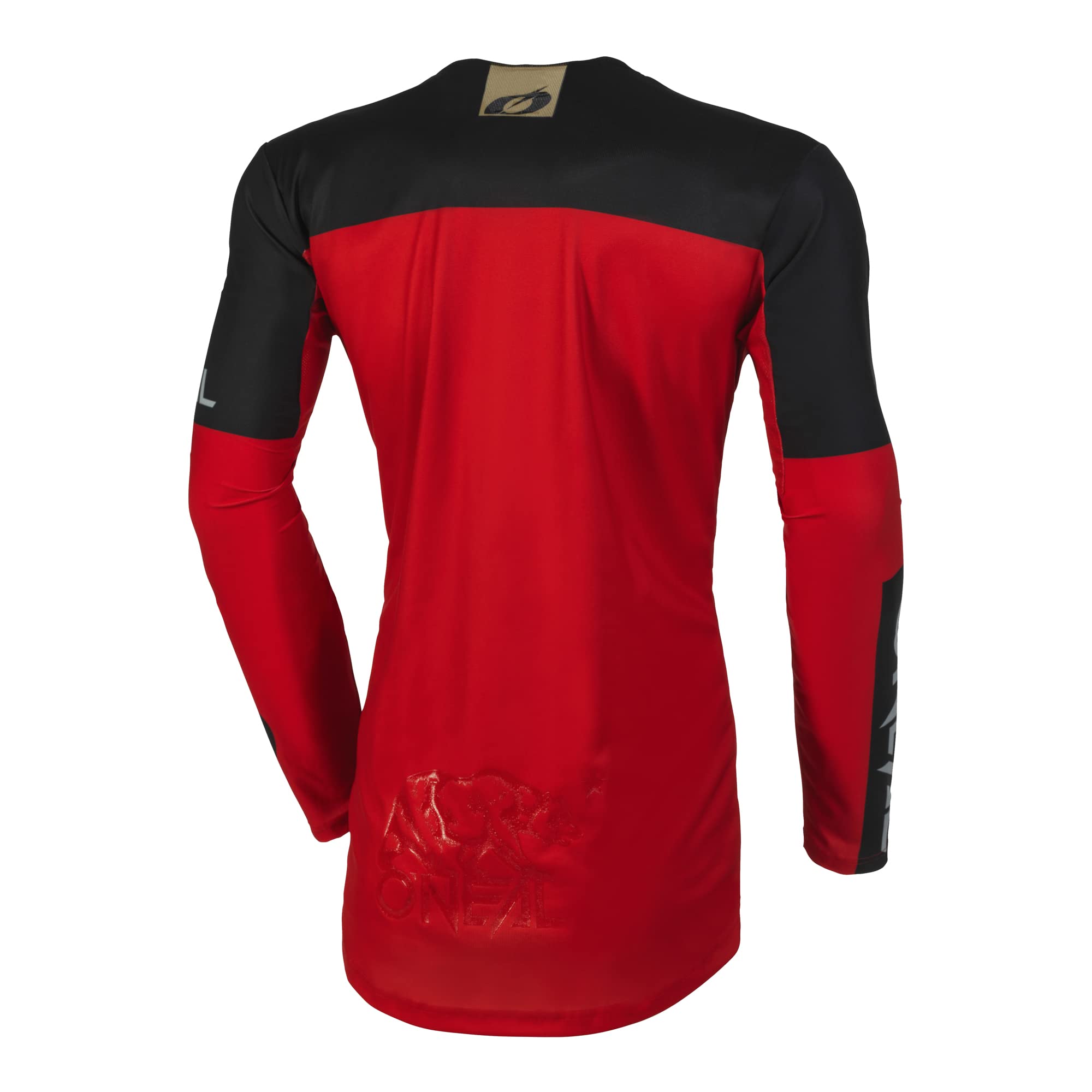 O'NEAL | Maglia da Motocross a Manica Lunga | MX | Materiale Leggero, Taglio ergonomico Sottile per Una vestibilità Perfetta | Maglia Mayhem Hexx V.24 | Adulto | Blu Arancione | Taglia XXL