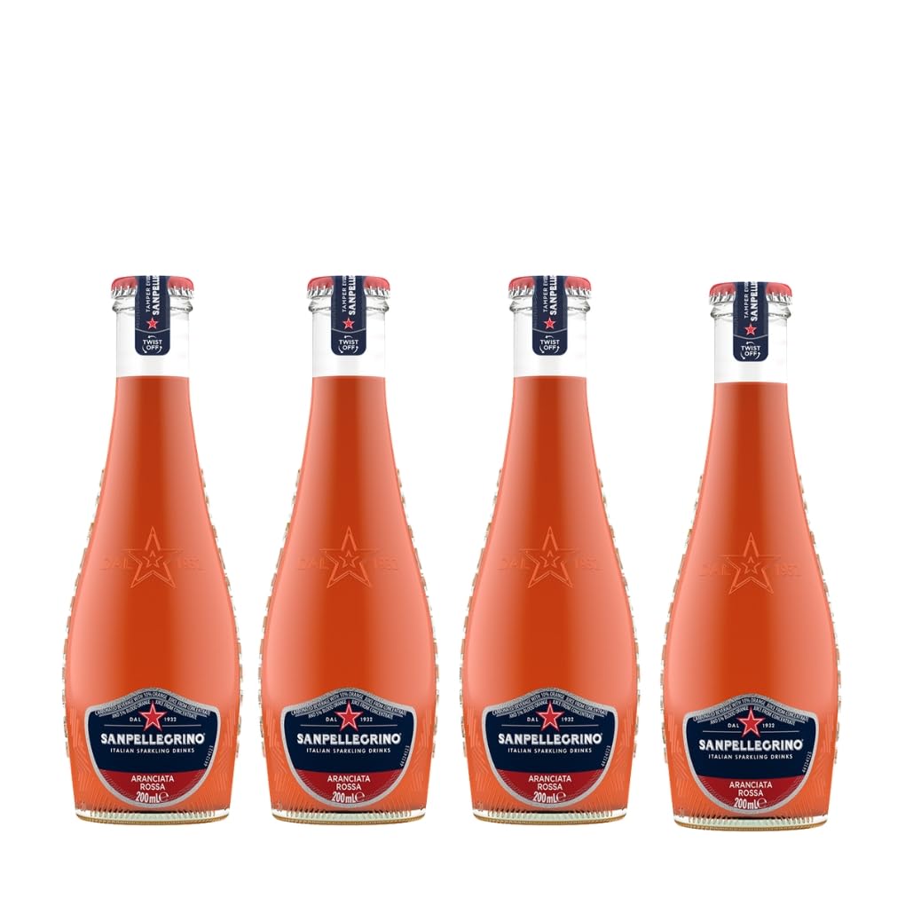 San Pellegrino Kan Portakal Aromalı Gazlı İçecek 4 x 0.20 Litre