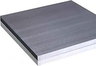 Zkenshan-Copper Sheet Aluminum Alloy Plate Block Laser Cutting DIY Material Model Parts Car Frame Metal for Vehicles Boat Industry, High Purity and Durable (Mesh : 200 x300 x4mm 1pc)