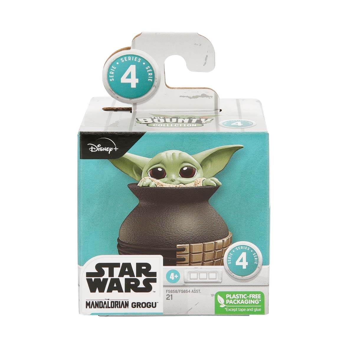 Star Wars: The Mandalorian - The Bounty Collection Grogu Toy Figure - Hiding In Pot, Multicoloured - Image 2
