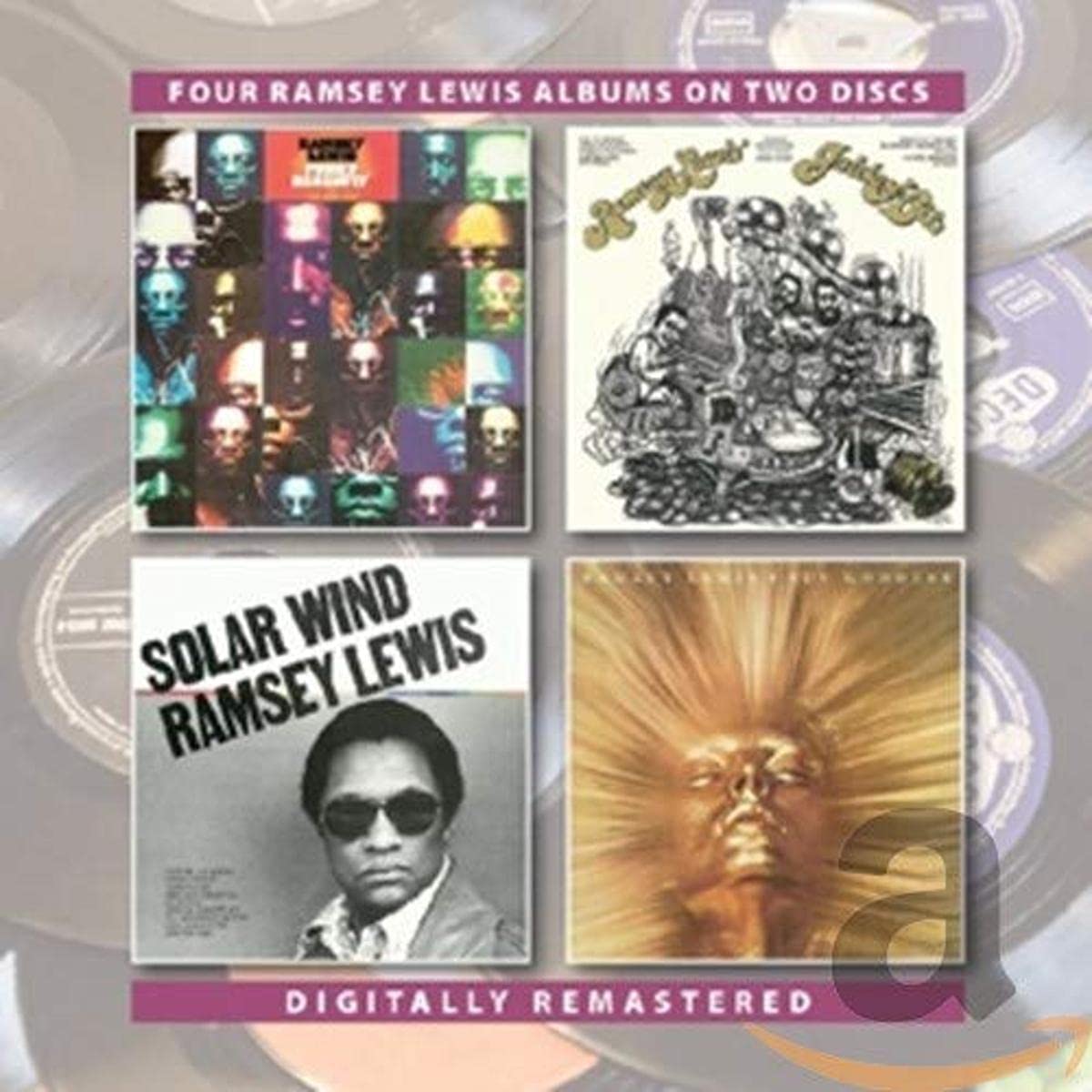 Ramsey Lewis Funky Serenity / Golden Hits / Solar Winds / Sun Goddess Double CD