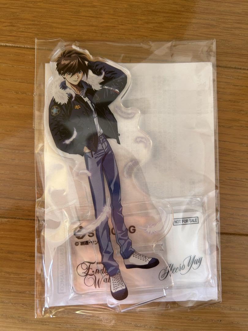 ガンダムW ヒイロ・ユイ アクリルスタンド ALPHA 特典 STRICT-G ガンダムW ヒイロ・ユイ アクリルスタンド ALPHA購入特典 STRICT-G