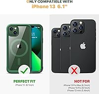 Vista 701 de Diaclara - Funda diseñada para iPhone 15 Plus de 6.7 pulgadas, transparente, cuerpo completo, con protector de pantalla, resistente de protección