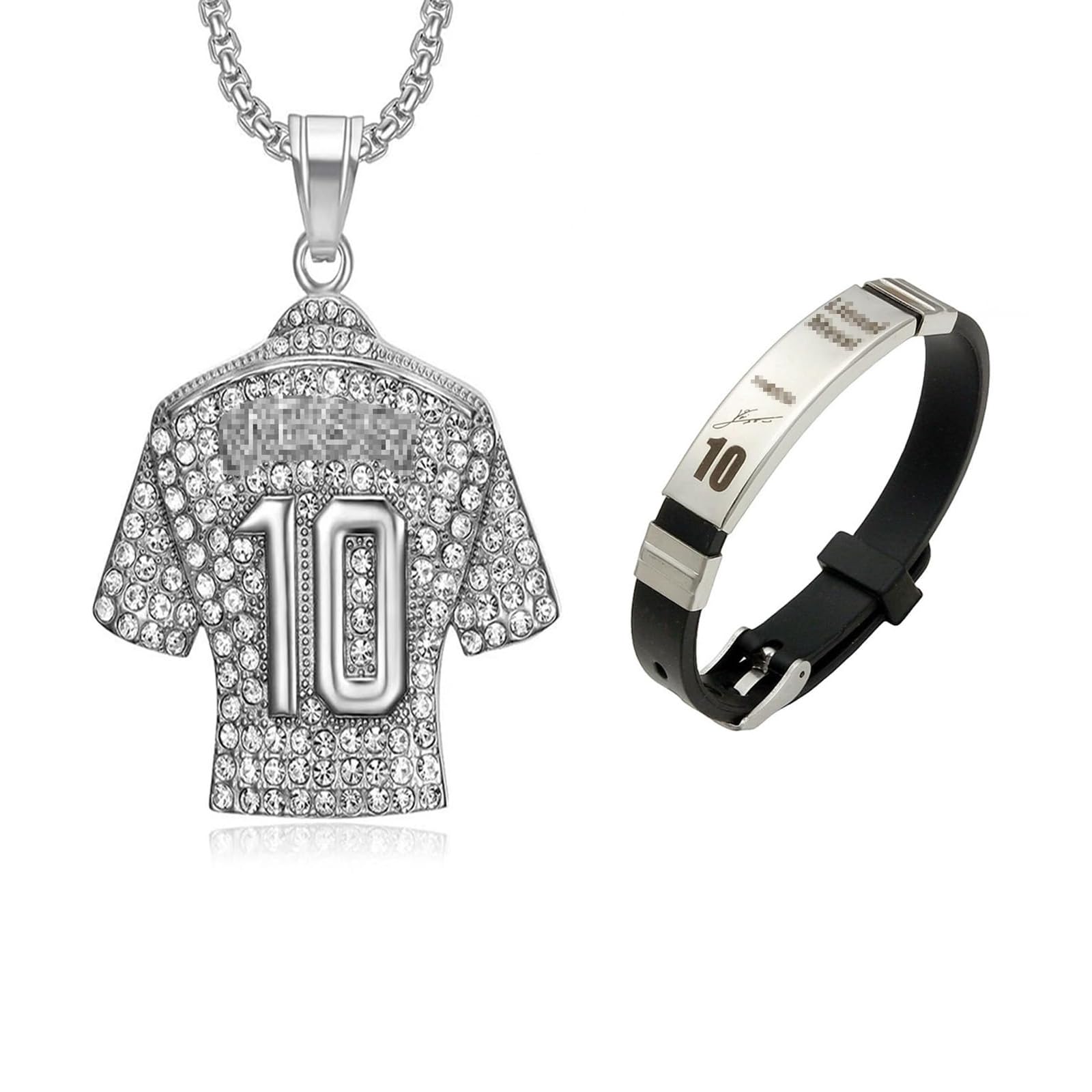 2 Pcs Football Silic one Hand Bands, Soccer Legend Themed Wrist Chain for Men and Boys, Ideal Sports Accessory for Football Lovers-image-37