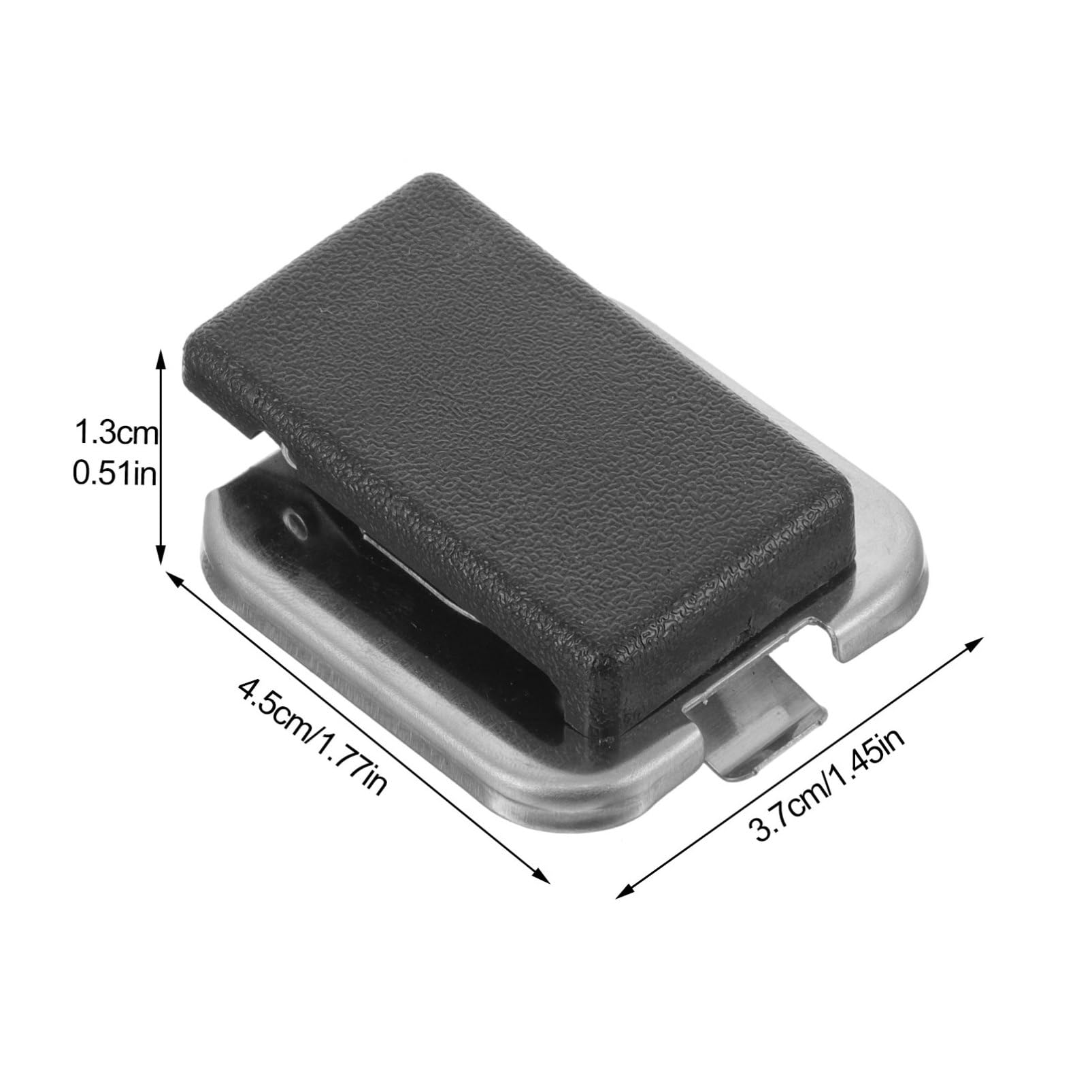 Toddmomy Mic Holder Clip for Handheld Radio Durable Microphone Hook for Clip Shoulder Mounted Use Versatile Radio Accessories for Communication