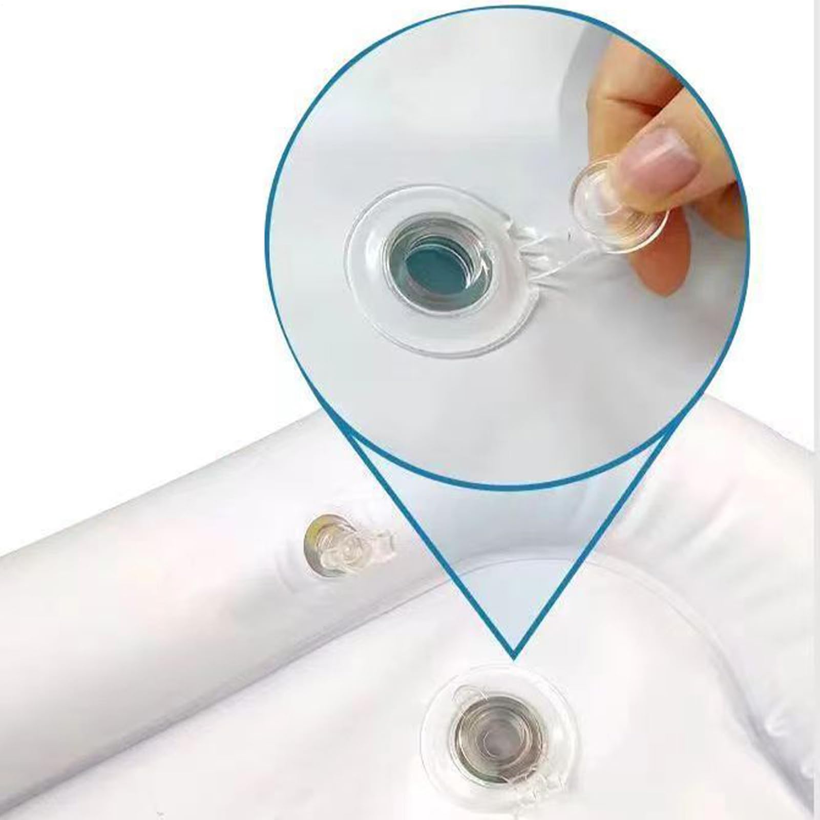 Letto Ad Acqua Per Animali Domestici, Tappeto Sensoriale Ad Acqua, Cuscino Da Gioco Per Gatti,materasso Ad Acqua Rinfrescante Con Gonfiatore, 100Cm, Rotondo