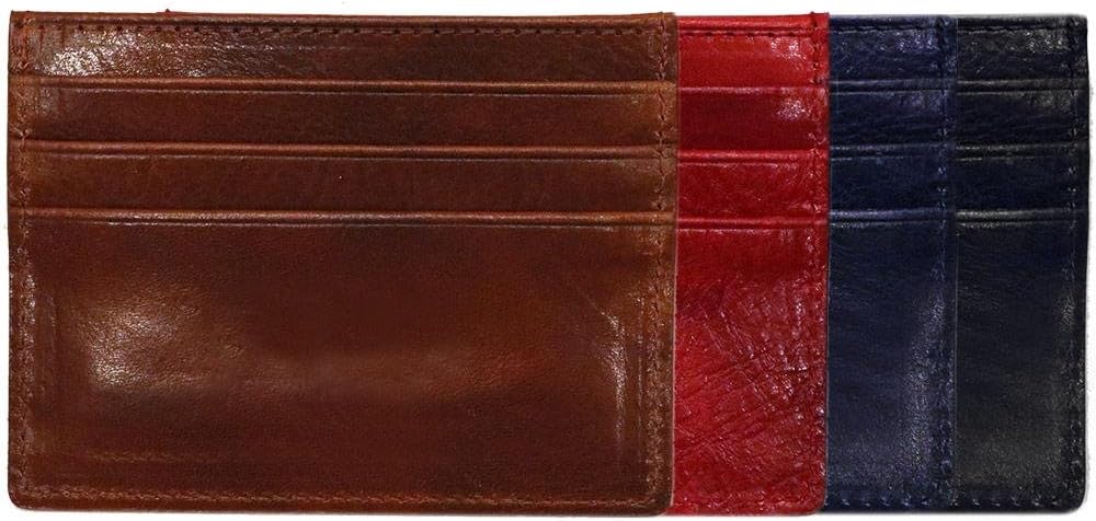 Floto Venezia Full Grain Leather Credit Card Slim Wallet