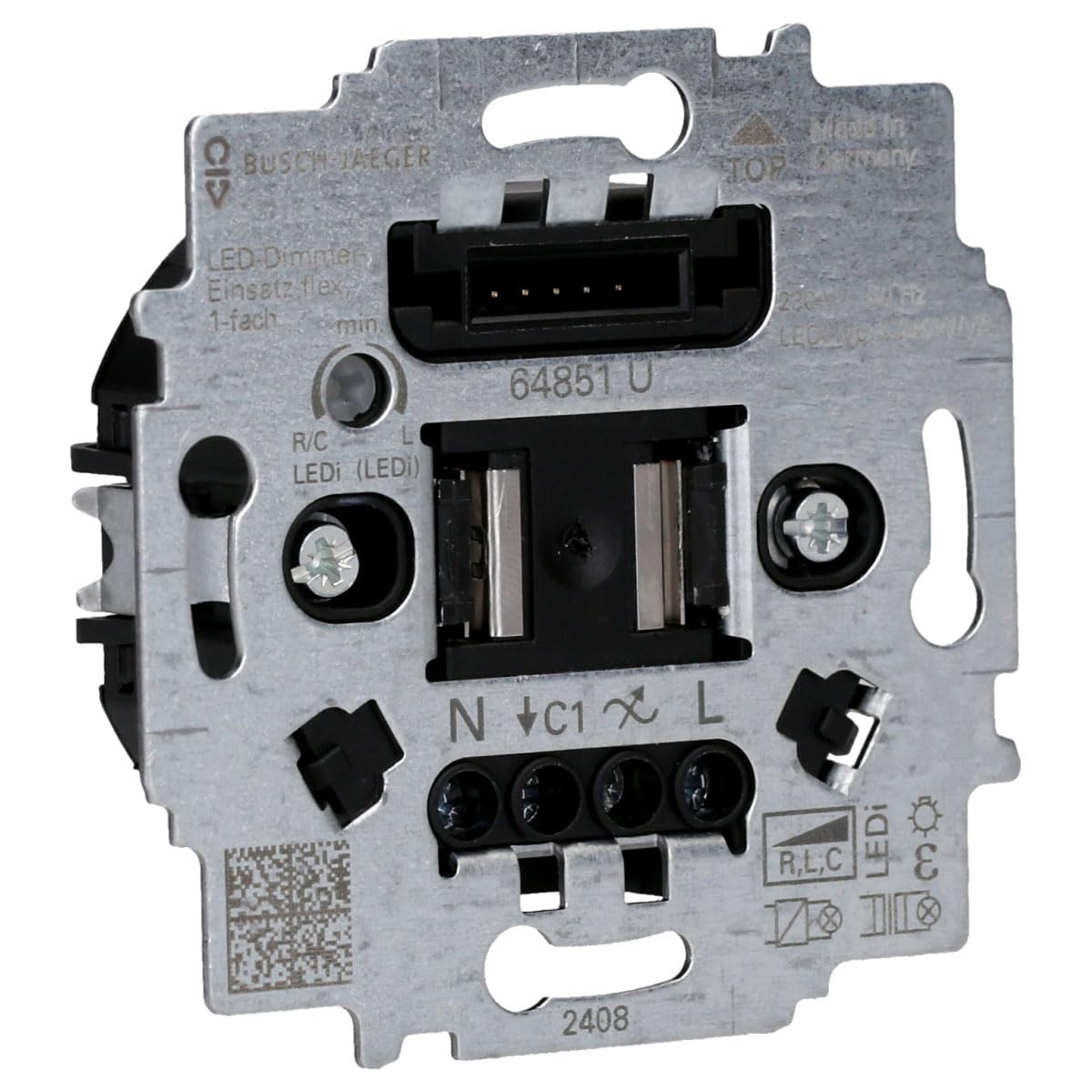 Busch-Jaeger 64851 U LED-Dimmer-Einsatz flex 1-fach 2CKA006500A0012