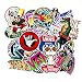 DADATU Pegatinas 100pcs/lote Moda Logotipo Vans Off The Wall PVC Stickers Kids Toys Decor For Car Laptop Pad Phone Trunk Guitar Bicycle Motor