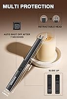 Vista 4 de Encendedor eléctrico con bloqueo de seguridad USB recargable a prueba de viento y sin llama de arco de plasma para rellenos de cestas de Pascua