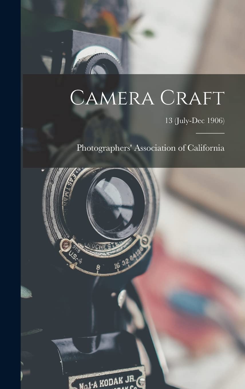 Camera Craft 13 Juillet Dec 1906 revue de collection