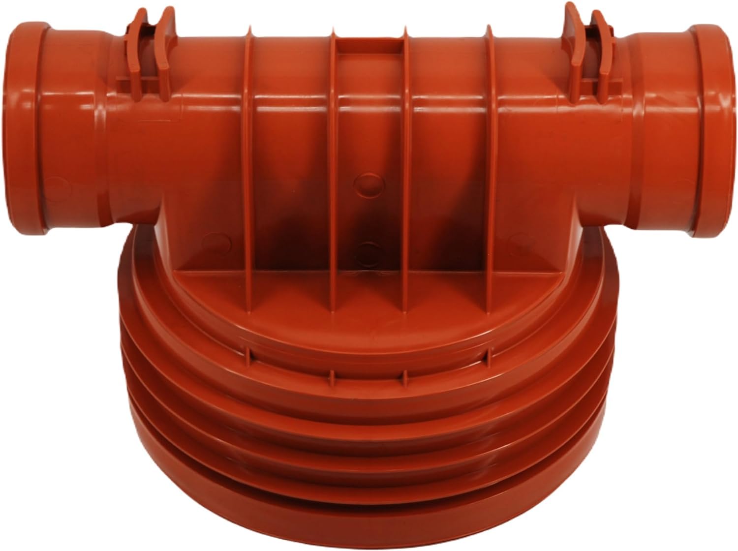 KG Kontrollschacht DN 400/2 x Anschlüße160-125-110 Höhe 0,5m bis 2m Revisionsschacht Abwasserschacht Schacht Rohr, Deckel, Komplett SET mit Gleitpaste 250g (Rohr 1,5m, 2 x DN160)
