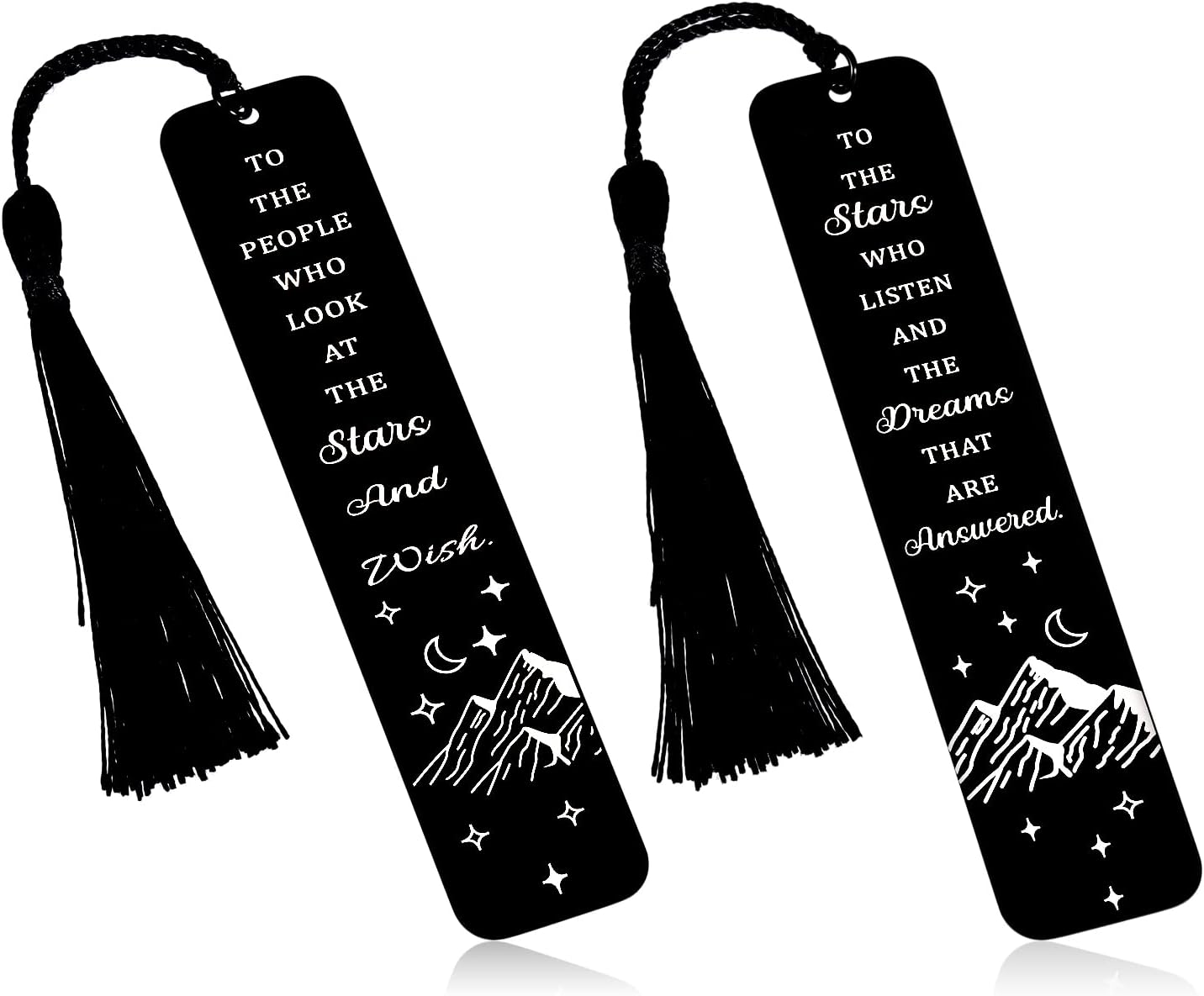 Bookmark Gift for Women Men Inspirational Merchandise Book Mark for Book Lovers Reader Birthday Christmas Inspirational Gift for Female Male Friends 1 PCS Double-Sided