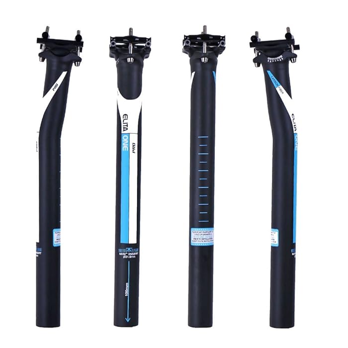 Buy ELITA ONE Full Carbon Fibre seatpost Super Light 125g Offset 0°/7