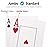LotFancy Playing Cards, Large Print, 12 Decks of Cards (6 Black 6 Red), Jumbo Index, Poker Size, for Texas Hold\'em, Blackjack, Euchre Cards Games