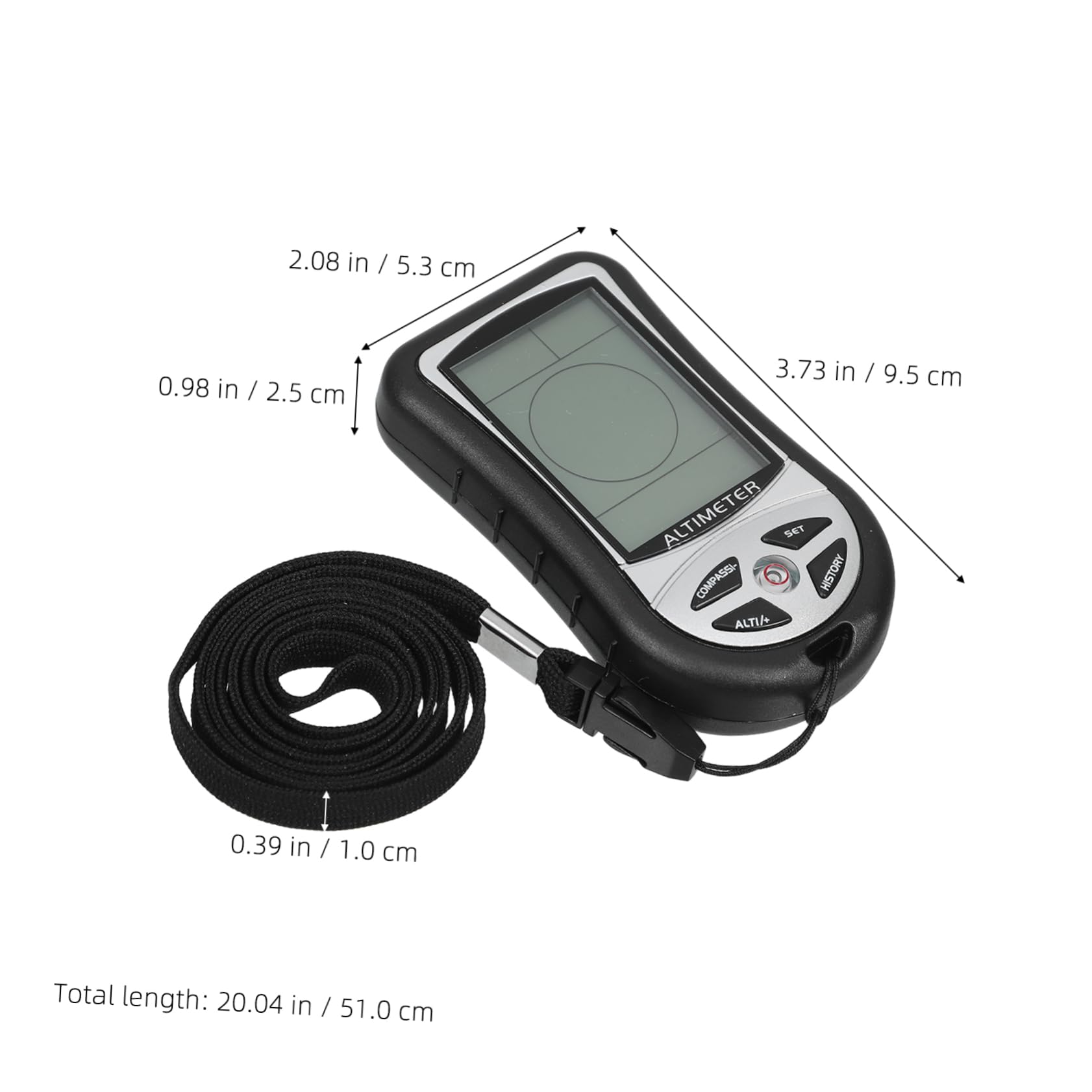 HANABASS Barometro Portatile Elettronica Misuratore Meteorologico Per Esterni Campeggio e All Aria