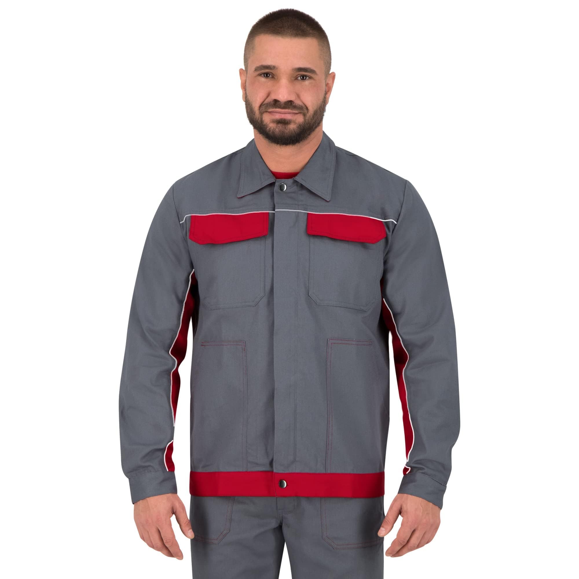 BWOLF Veste de travail ARES 100 % coton - Pour homme