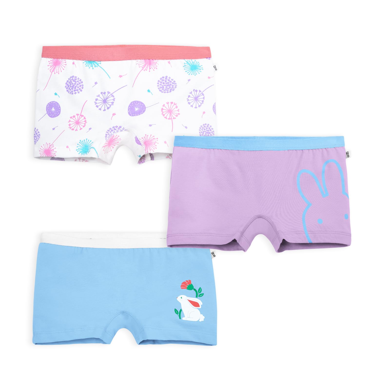 YouGotPlanB Cotton Trunks for Girls | Ages 8-16 | Stretchable Trunks for Kids | Snug-Fit | Perfect for Active Girls-picture-32